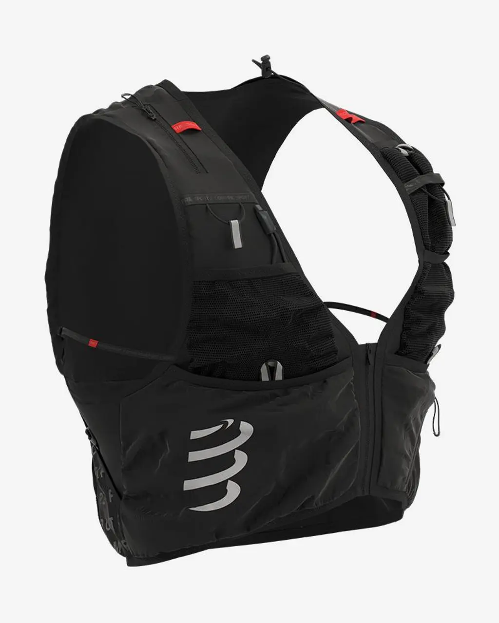Gilet d'hydratation Compressport UltRun S Pack Evo 15L noir - XS