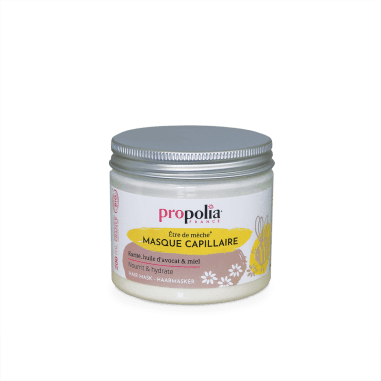 Masque cheveux certifié Bio Karité, Miel & Huile d'avocat Propolia