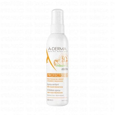 A-DERMA Protect - Kids spray enfant très haute protection SPF 50+ flacon spray 200ml