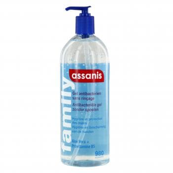 ASSANIS Family - gel antibactérien flacon de 980 ml