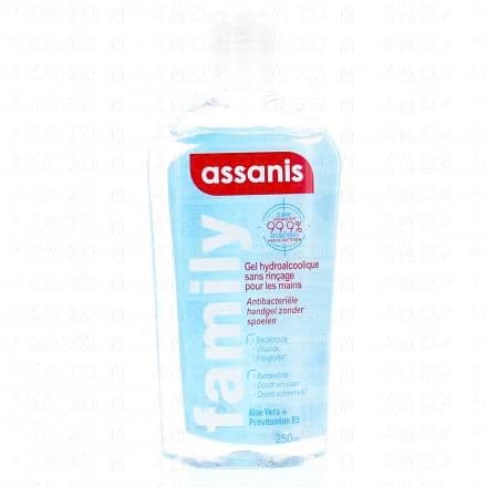 ASSANIS Family - gel antibactérien flacon de 250 ml