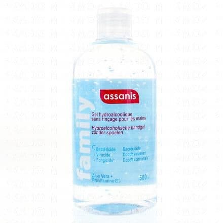 ASSANIS Lotion - Gel antibactérien flacon de 500 ml