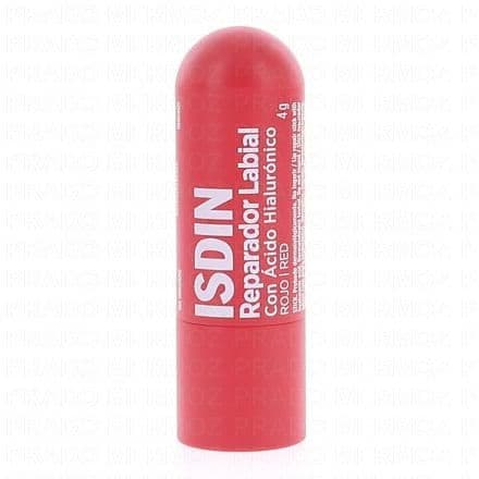 ISDIN Stick Réparateur Lèvres Teinte Rouge 4g